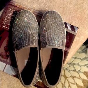 Steve Madden crystal sneakers